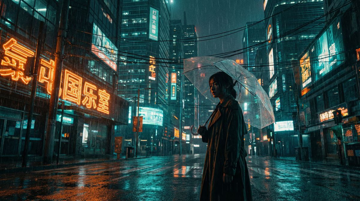 已满十八都市夜景短视频